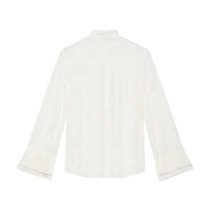 Mint Velvet Cream Pearl Detail Blouse